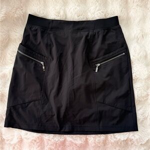 Chico’s Skort - Black Althleisure Sz 00